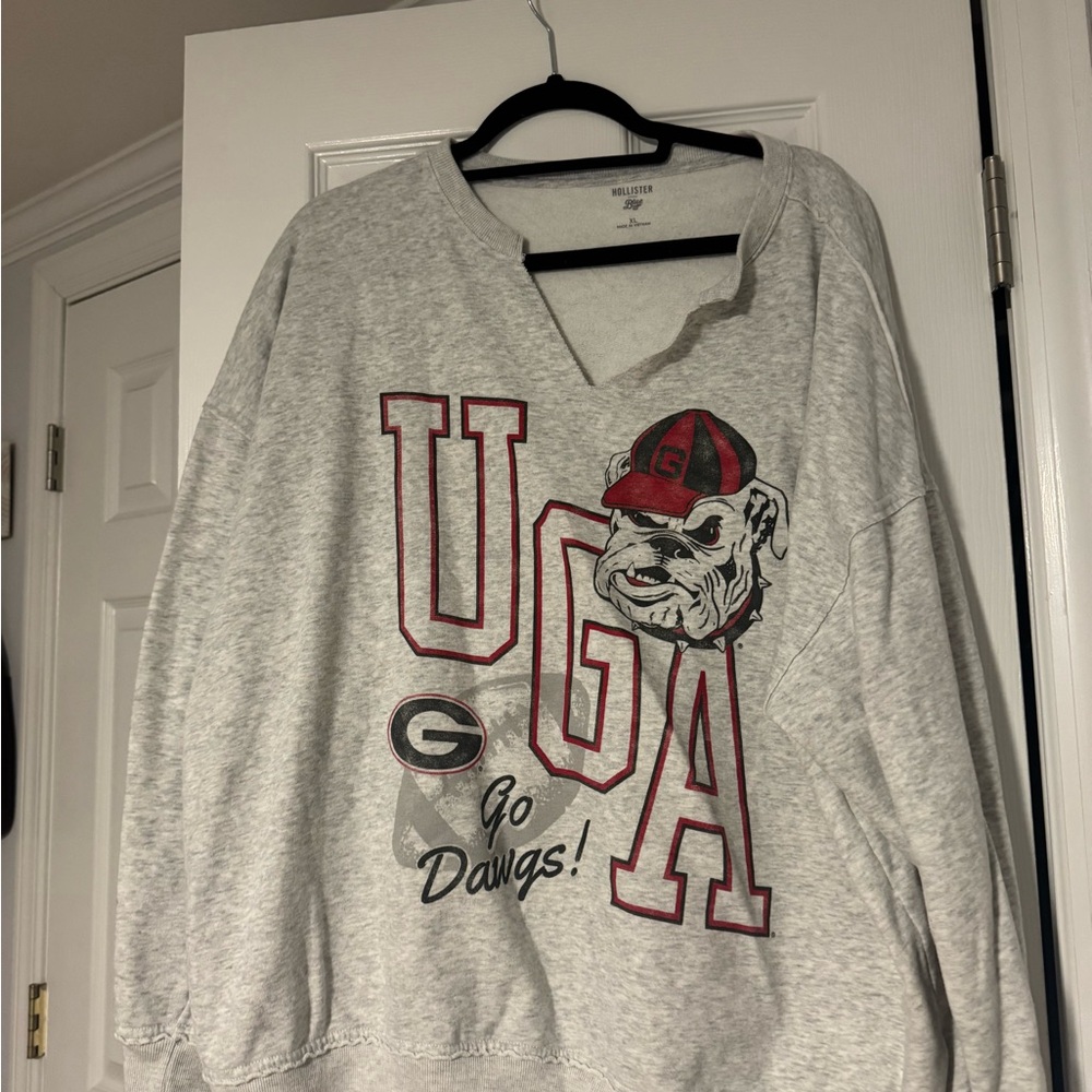 University of Georgia Hollister crewneck